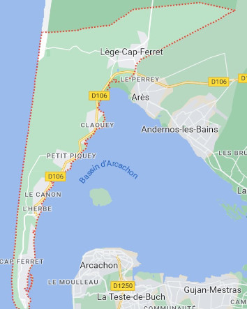 Plan Lège-Cap-Ferret